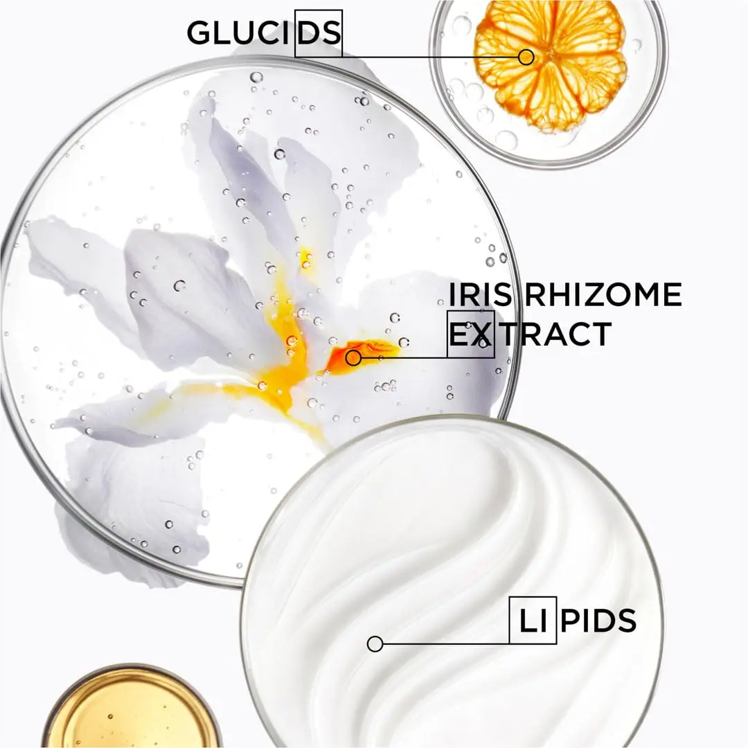 Kérastase Nutritive hair serum providing instant hydration for dry scalp and dry hair, loaded with essential vitamins and quickly absorbing into the hair.