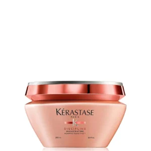 Kérastase Maskeratine hair mask seals hair ends, restores integrity, and provides anti-frizz protection for smooth, soft, manageable hair.