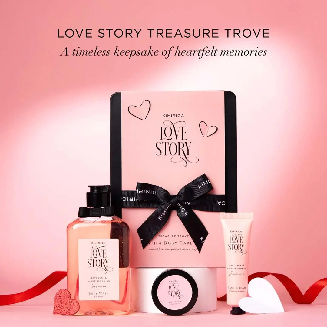 Kimirica Love Story Treasure Trove gift set is the perfect present for your loved ones.