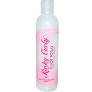 Bottle of Kinky-Curly Knot Today leave-in detangler for natural hair.