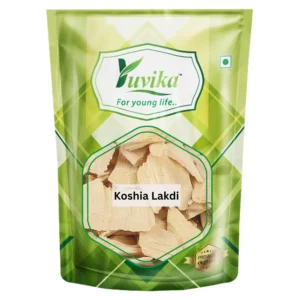 This is a 200 gram pack of YUVIKA Koshiya Lakdi, also known as Madhumeh Lakdi or Quassia Wood, a fresh and pure Indian ingredient with no artificial colors.