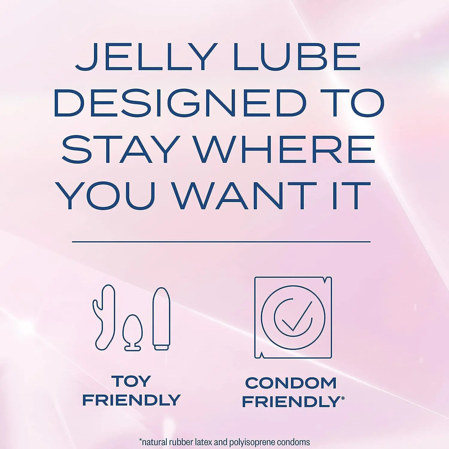 Two tubes of K-Y Jelly water-based personal lubricant, a fragrance-free and non-greasy formula, that is safe to use with latex condoms and provides long-lasting natural feeling moisture.