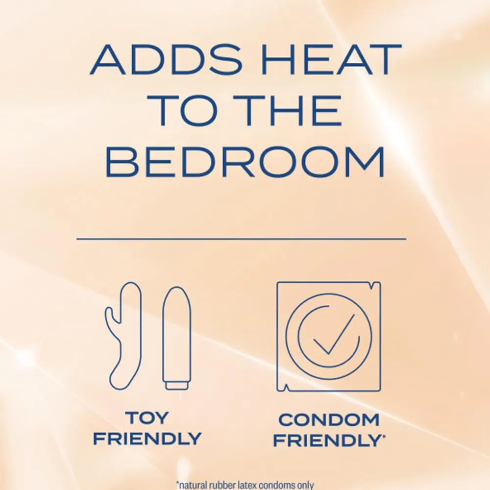 Two packs of K-Y Warming Jelly Lubricant for enhanced pleasure.