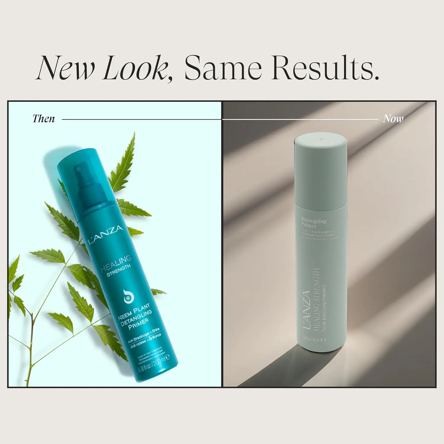 L'ANZA detangling hair primer protects hair from heat damage while strengthening and boosting shine.