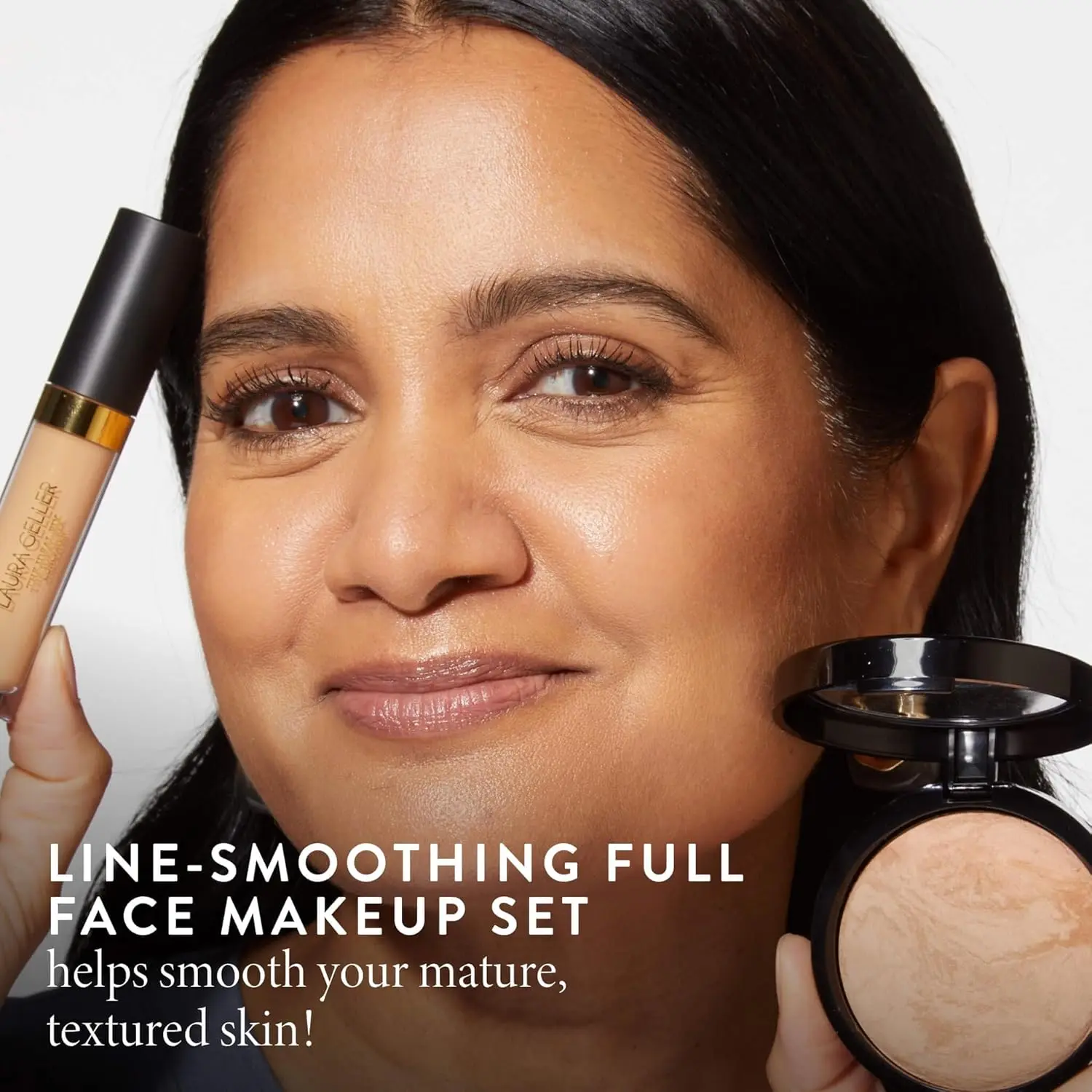 This is the LAURA GELLER NEW YORK Line Smoother Kit in Fair, designed to smooth the appearance of lines and imperfections.