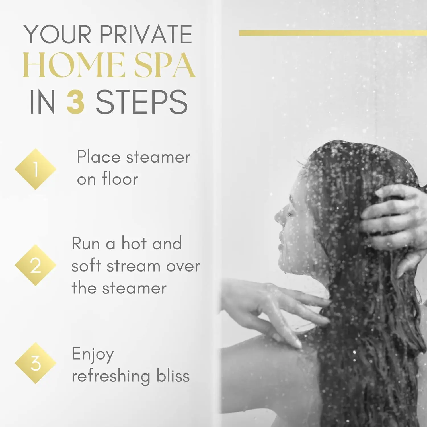 USA-made lavender shower steamers infused with essential oils and menthol provide a calming aromatherapy experience, perfect as relaxation gifts for women.