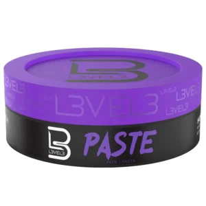 Level 3 men's styling paste provides a strong, long-lasting hold while improving hair strength and volume and protecting against damage.