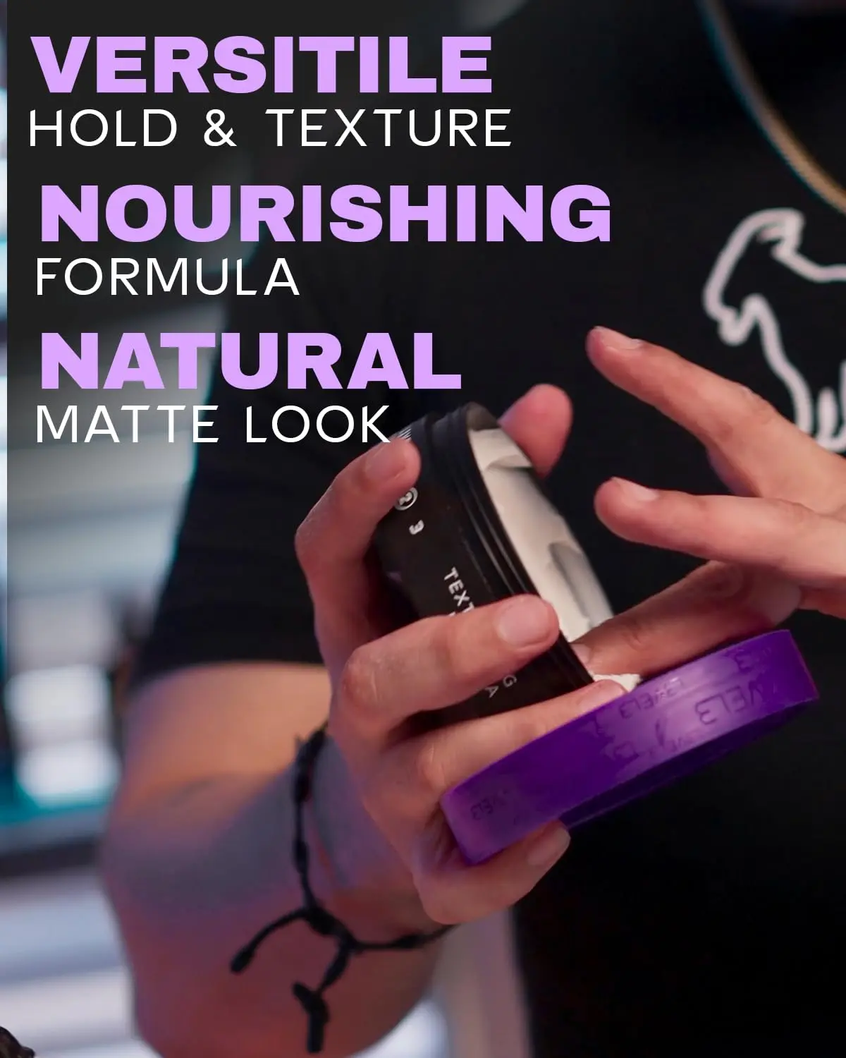 Level 3 men's styling paste provides a strong, long-lasting hold while improving hair strength and volume and protecting against damage.