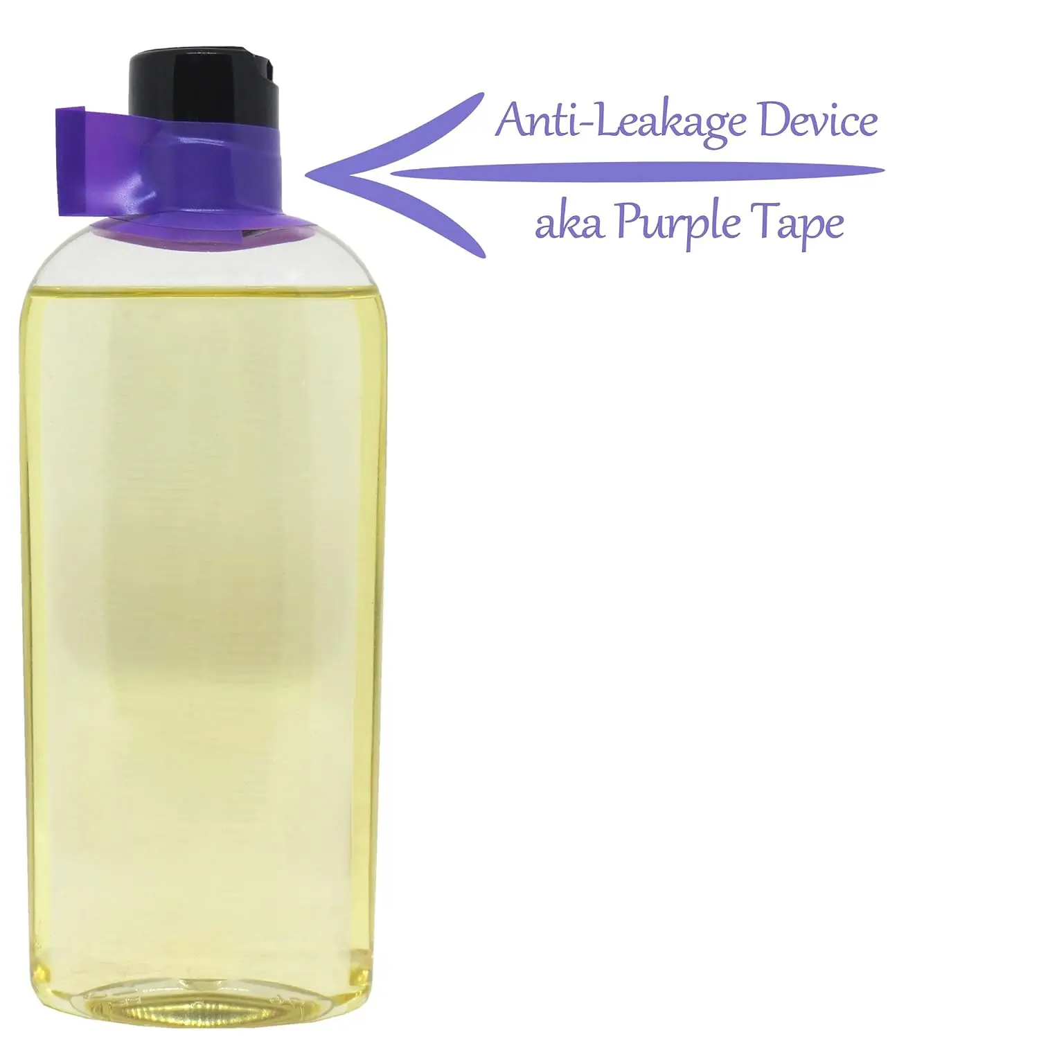A bottle of handmade lilac bath oil infused with sweet almond and organic jojoba oil sits ready to create a captivating and fragrant bath experience.