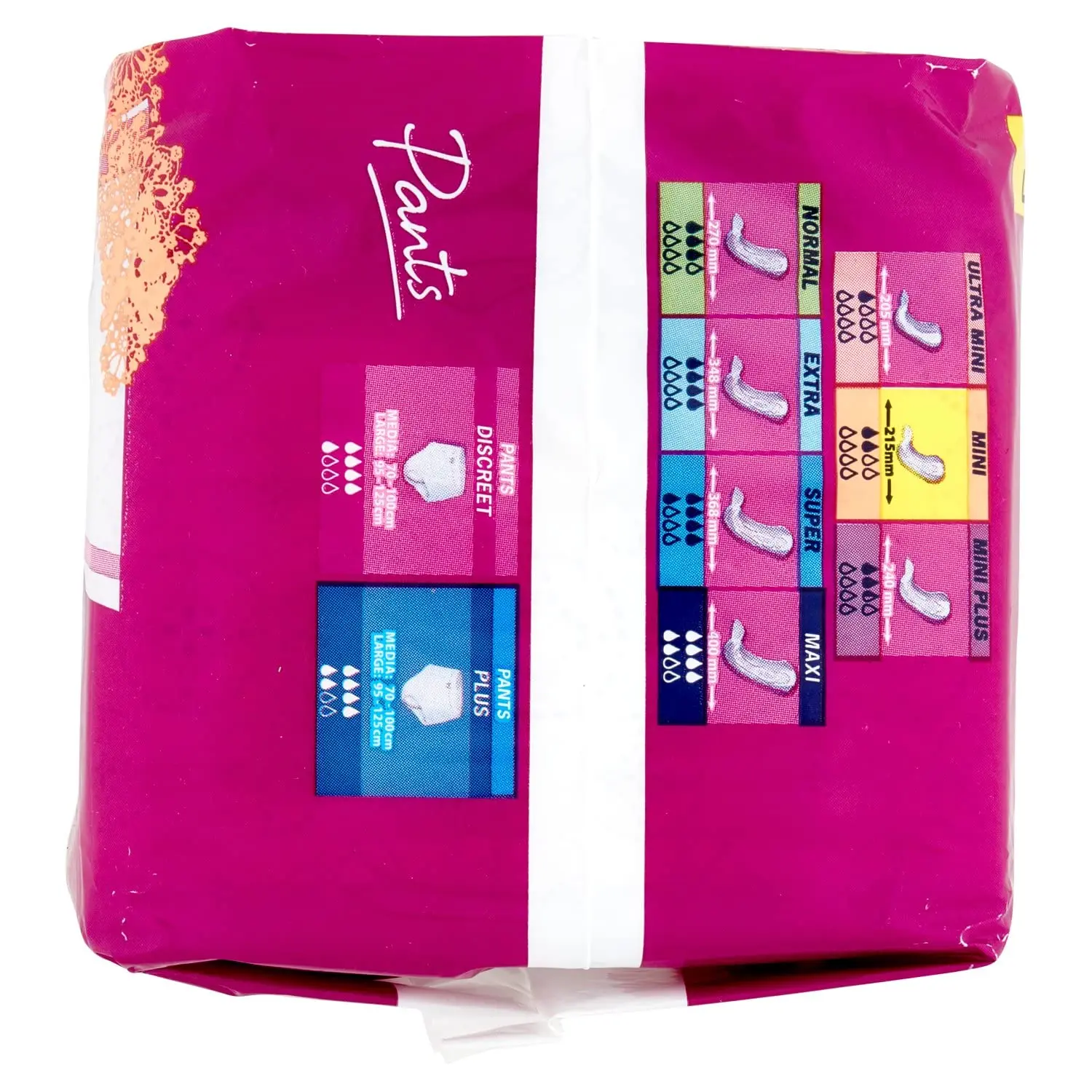 Lines Specialist urine absorbing pads offer light protection, anti-odour, and soft filter with Ultra & Anatomy Technology for women's comfort.