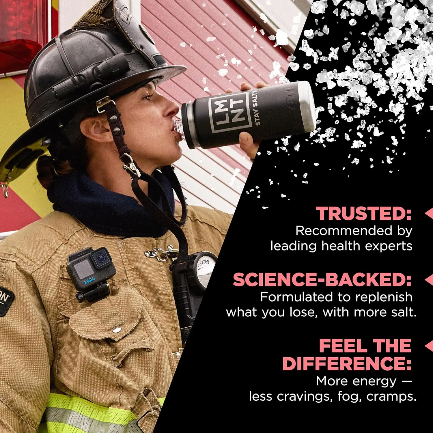 LMNT Raspberry Salt electrolyte powder packets provide optimal hydration with a science-backed ratio of sodium, potassium, and magnesium, perfect for keto, low-carb diets, and active lifestyles.