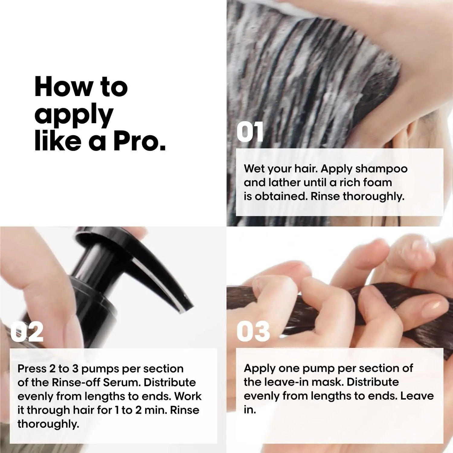 L'Oréal Absolut Repair Molecular rinse-off mask rebuilds damaged hair, restoring strength and elasticity for all hair types.