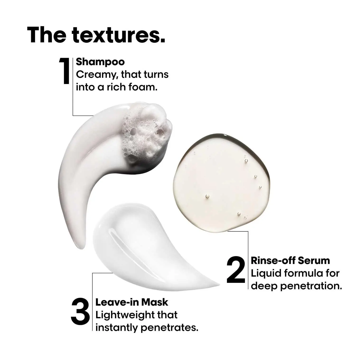 L'Oréal Absolut Repair Molecular rinse-off mask rebuilds damaged hair, restoring strength and elasticity for all hair types.