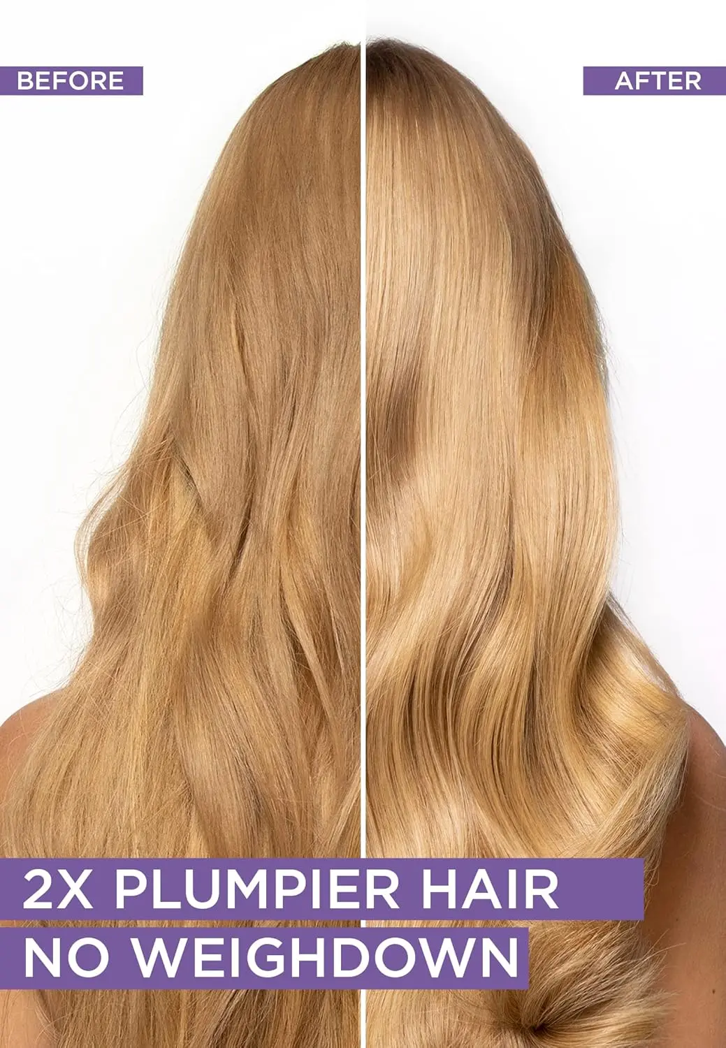 L’Oréal Paris Elvive Hyaluron Moisture shampoo twin pack deeply hydrates dry, dehydrated hair for 72 hours leaving it replumped, bouncy and shiny without weighing it down.