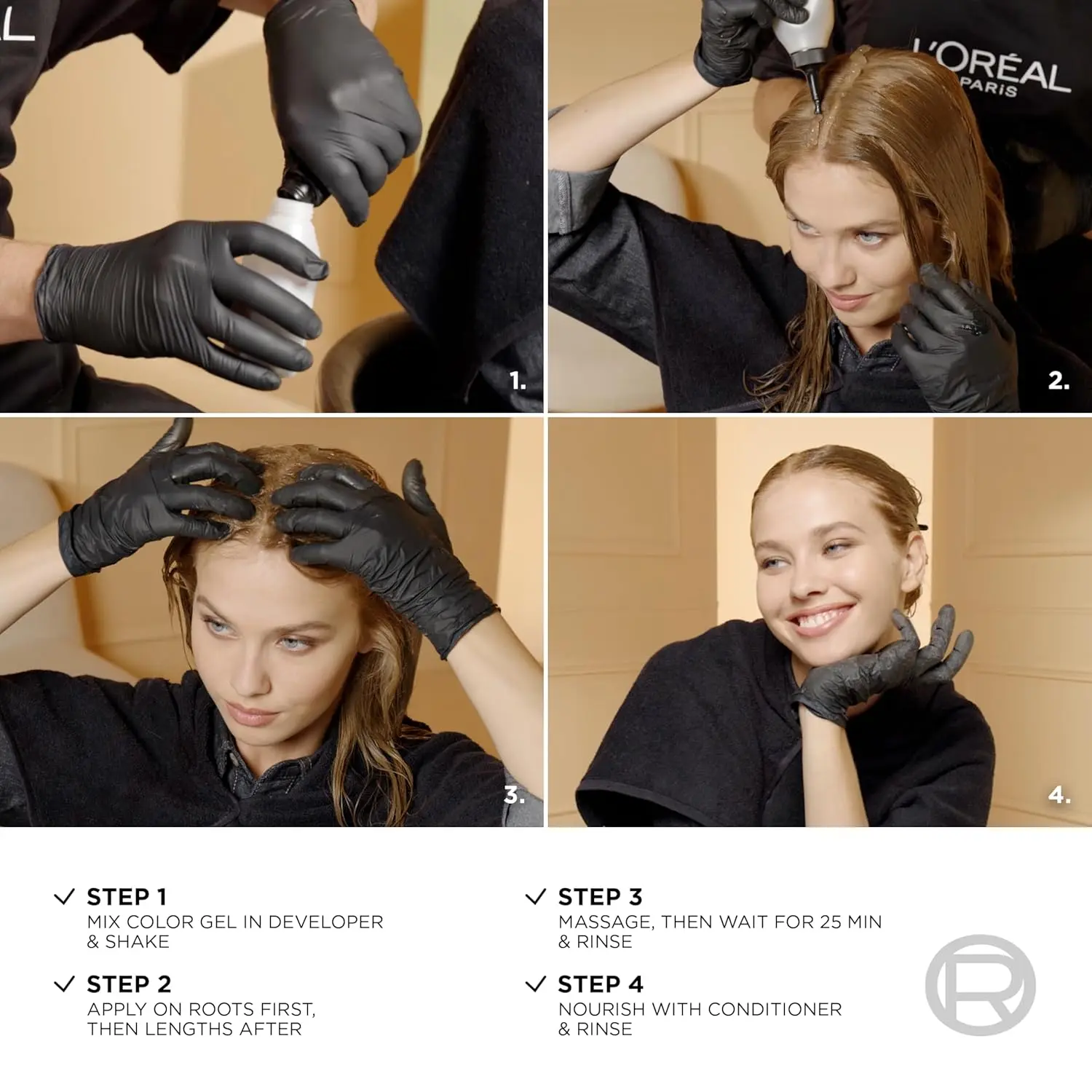 L'Oréal Paris Superior Preference 6A Light Ash Brown permanent hair color provides fade-defying color, gray coverage, and lasting shine for up to 9 weeks, with a no-drip gel formula and shine-protecting conditioner.