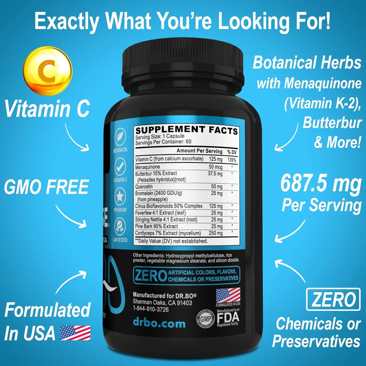 Lung cleanse supplement with herbal detox to support respiratory health, clear mucus, and aid easy breathing for smokers.