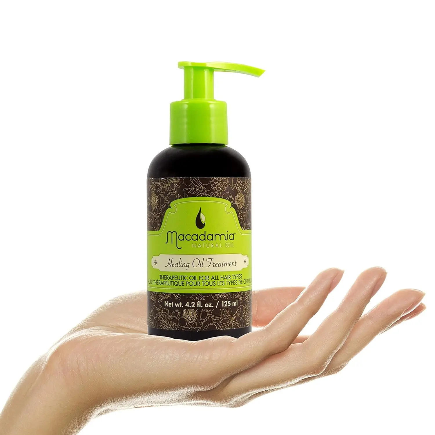 Macadamia Natural Oil Healing Oil Treatment provides intense nourishment, extends the life of color treatments, and reduces drying time for healthier, vibrant hair.