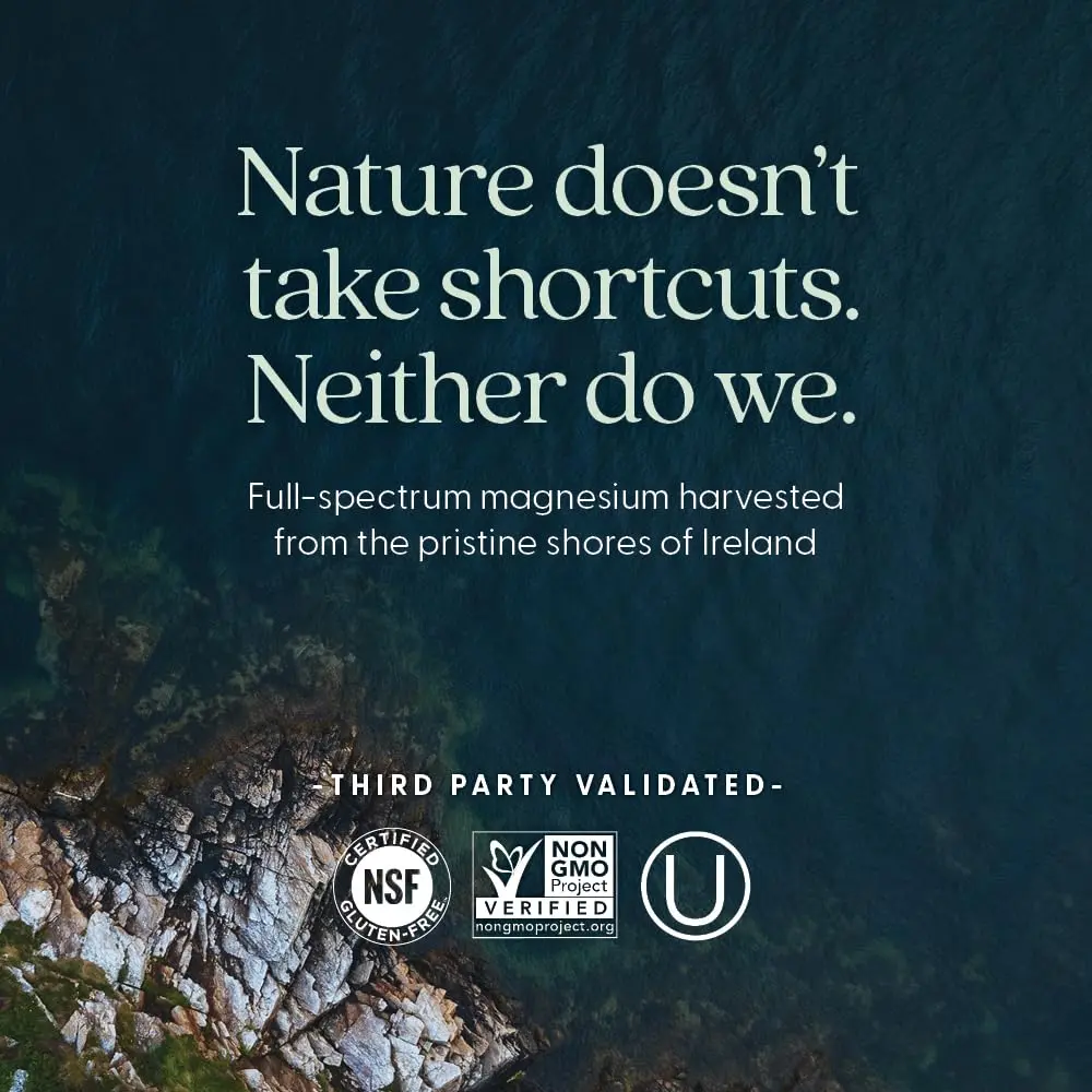 New Chapter Magnesium and Ashwagandha supplement promotes muscle recovery, heart and bone health, calm and relaxation with 2.5x better absorption than leading brands.