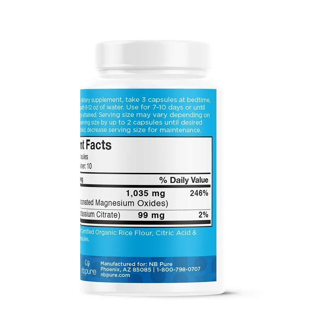 Aerobic Life MagO7 digestive cleanse capsules designed to perfection for gut health.