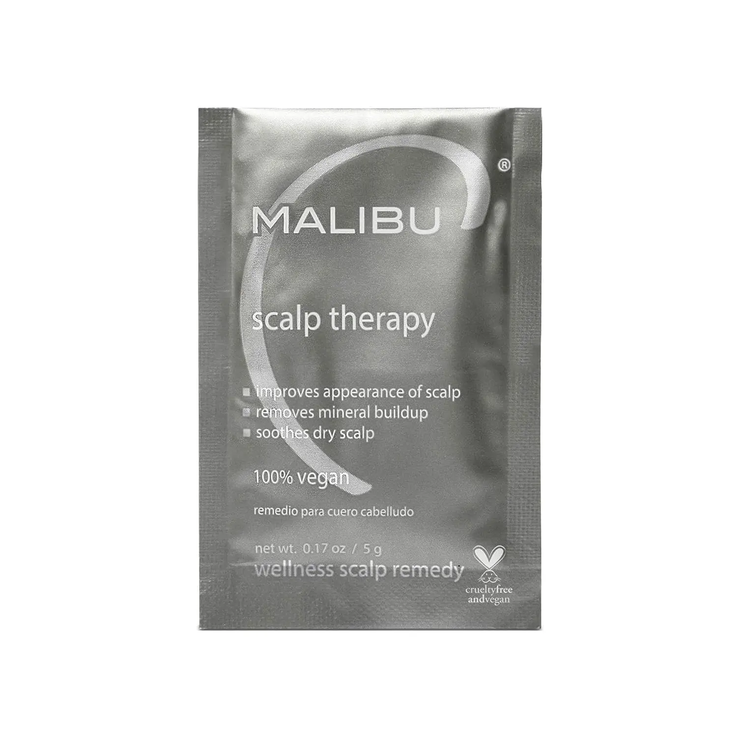 Malibu C Scalp Therapy is a vegan scalp scrub with Vitamin C that gently exfoliates, moisturizes, and soothes dry scalp while improving manageability and blood flow for a healthier scalp.