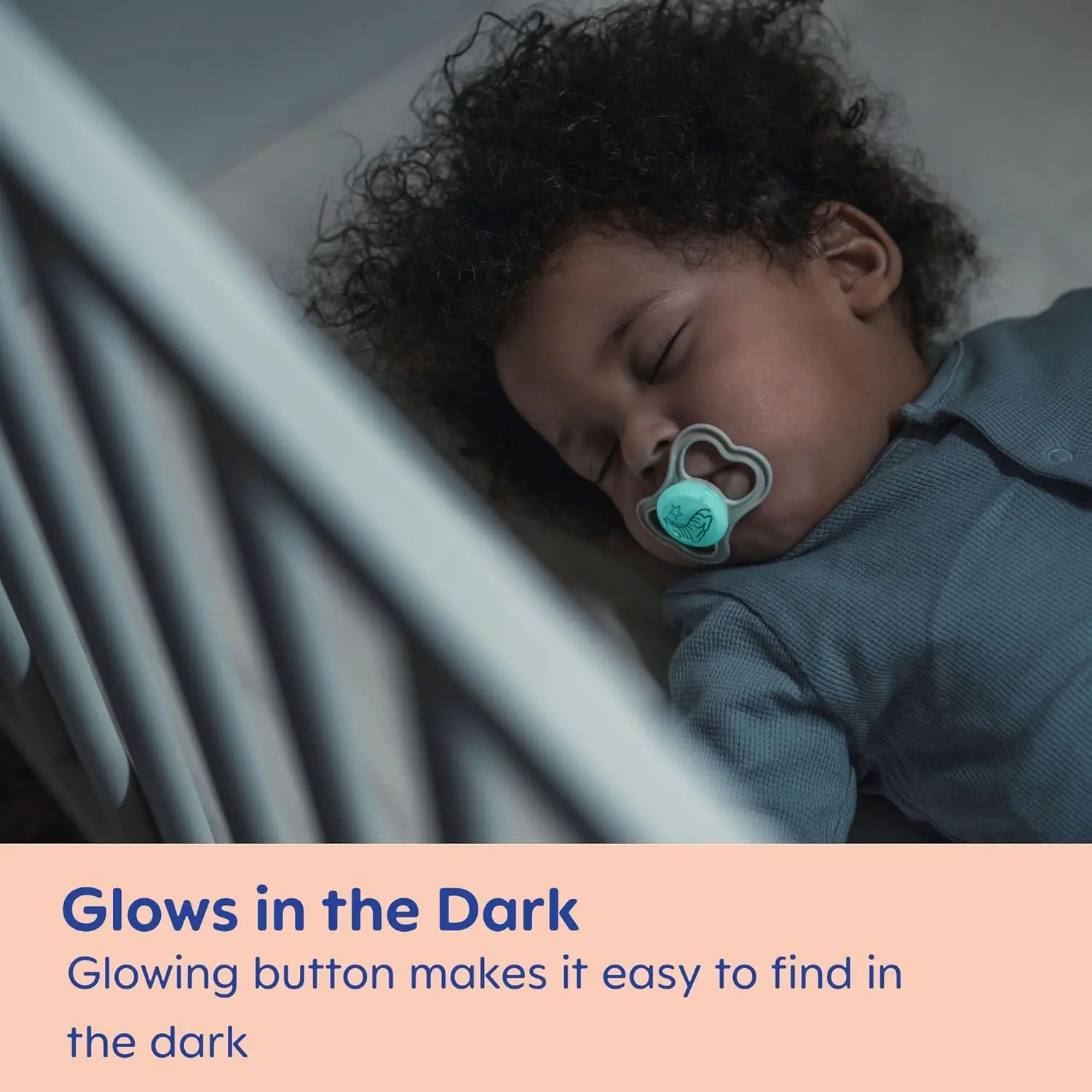 This image shows a two-pack of MAM Supreme Night pacifiers for girls, sized for babies 6-16 months, featuring a glow-in-the-dark button, SkinSoft silicone nipple, and a ventilated shield designed for sensitive skin.