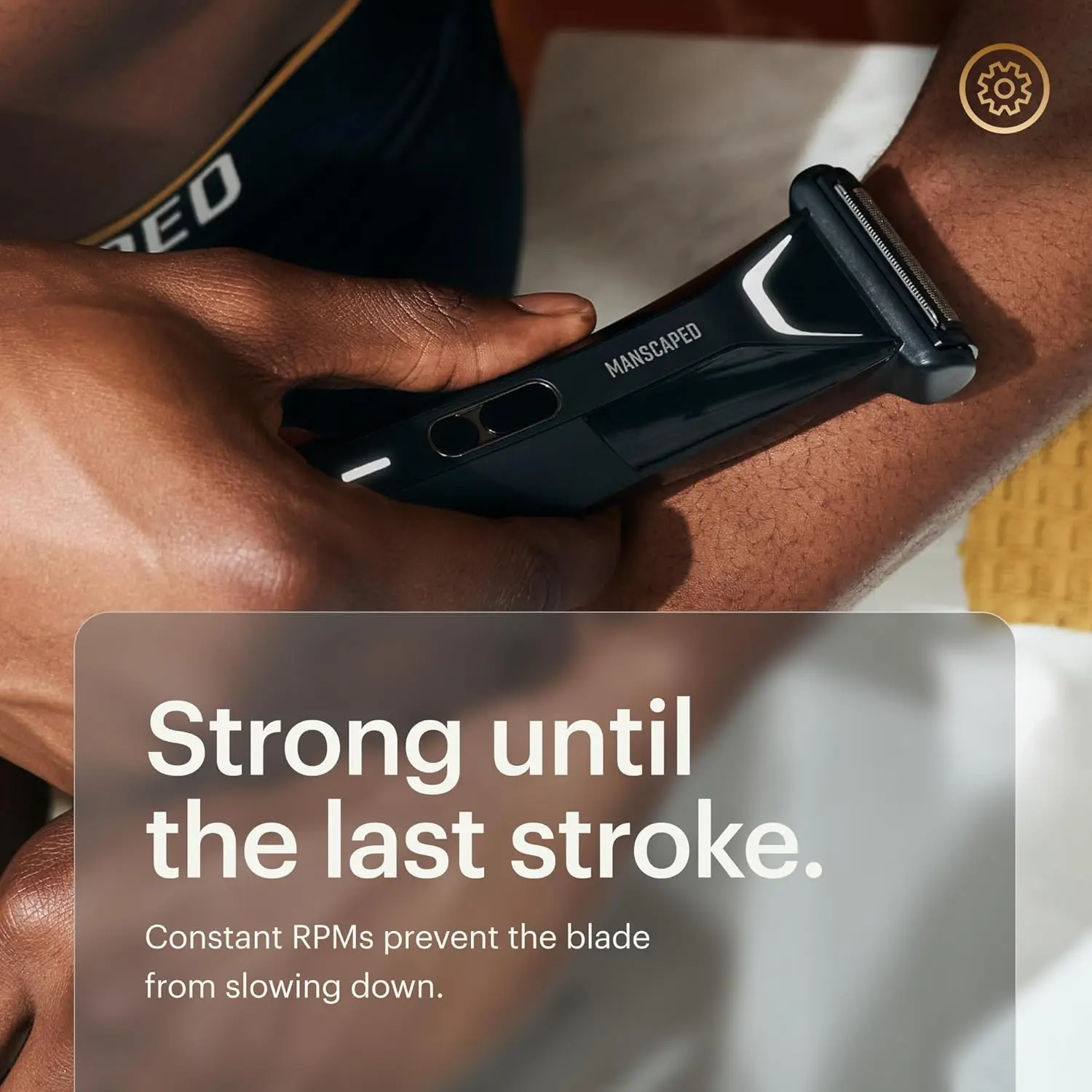 The MANSCAPED Lawn Mower 5.0 Ultra is a waterproof dual-head electric trimmer with SkinSafe blades, USB-C charging, adjustable combs, and a travel pouch for grooming groin, body, and back hair.