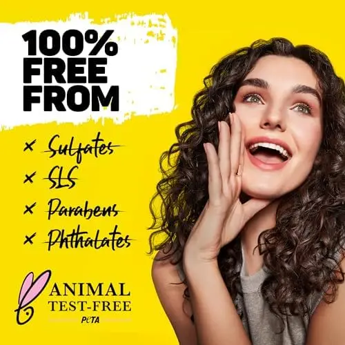 Marc Anthony Instant Miracle Damage Rescue hair mask is paraben, sulphate, and phthalate free, and helps repair damaged hair.