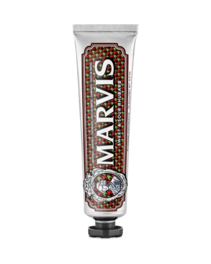 A tube of Marvis Anise Mint Toothpaste, offering a refreshing and unique flavor for a cleaner, brighter smile.