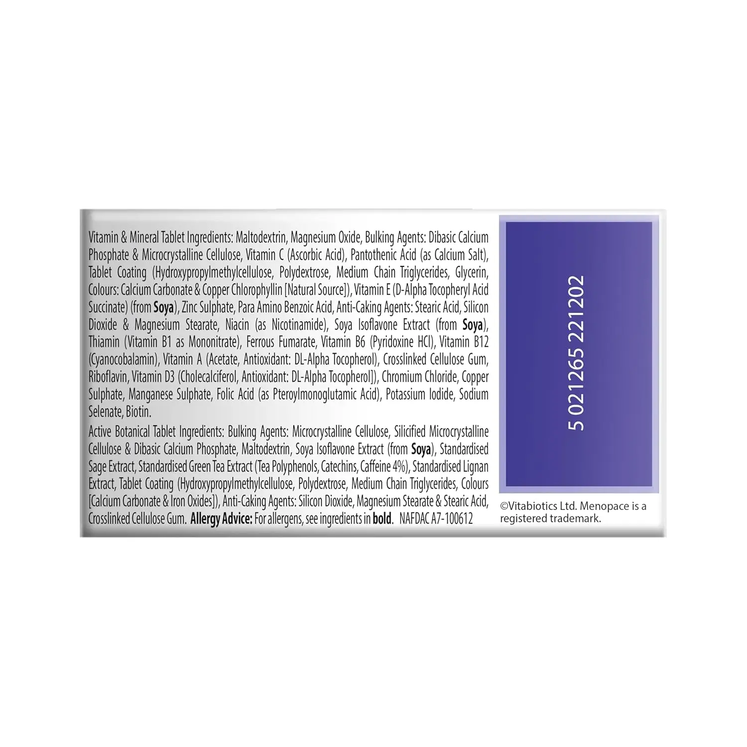 Menopace Plus dual pack supplement designed for women during and after menopause, containing micronutrient and botanical tablets for hormone regulation, bone and heart health.