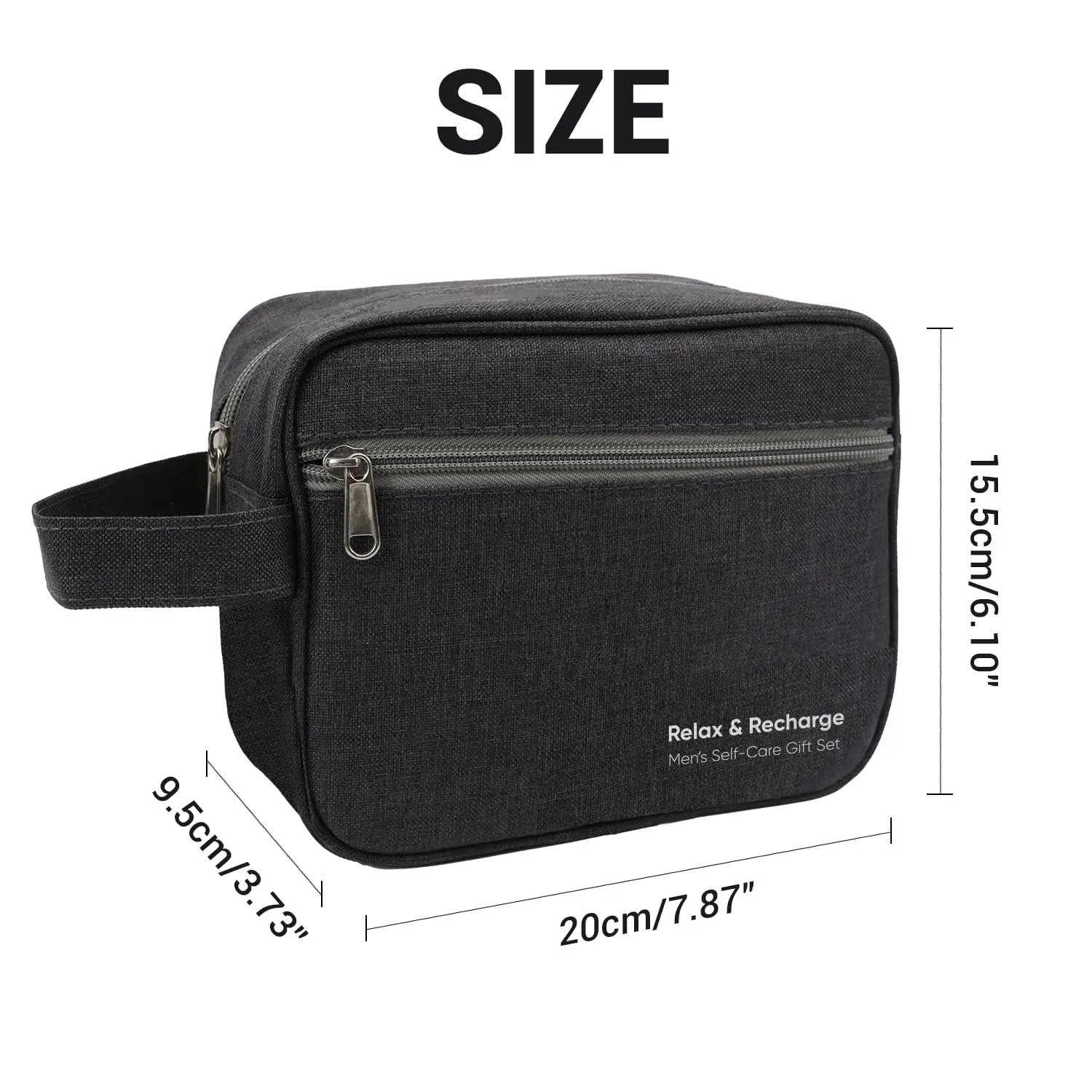 This ten-piece cedarwood bath set for men includes shampoo, body wash, face wash, lotion, and more for a complete self-care experience.