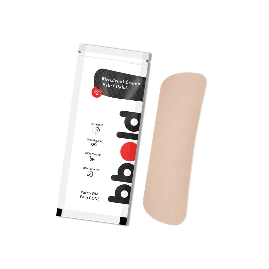 bbold menstrual cramp relief patches provide natural and fast-acting period pain relief for women and teens, offering a heat-free, herbal solution for period cramps.