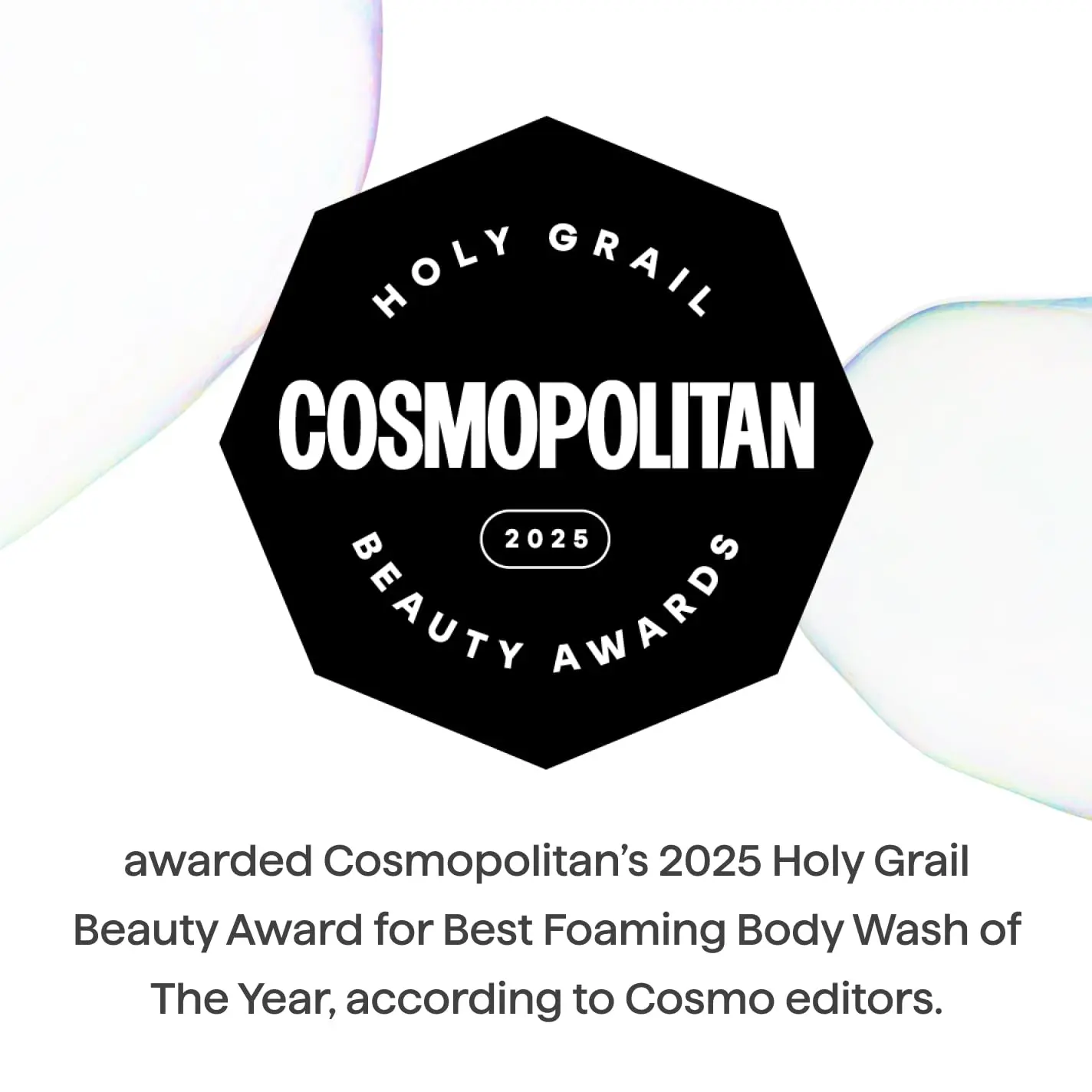 Method Dream Foam body wash with vetiver and amber scent gently cleanses and hydrates skin for up to 12 hours.