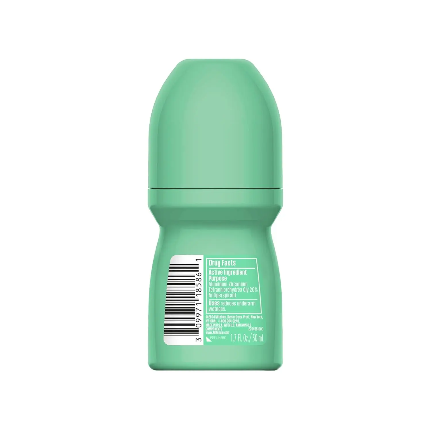 Mitchum Women's Roll-On Antiperspirant Deodorant in Powder Fresh scent provides maximum strength, 48-hour odor and wetness protection with an invisible application.