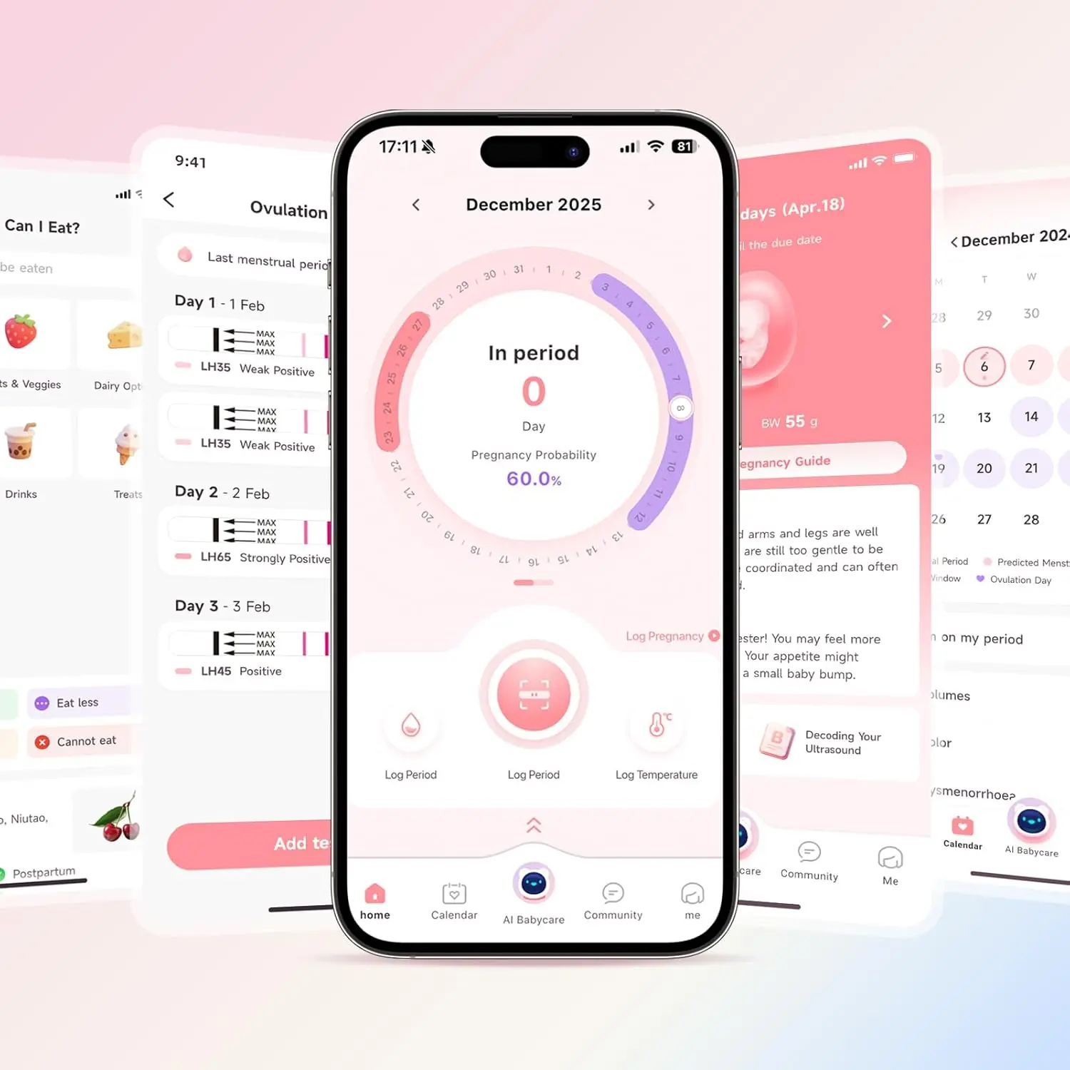 MomMed 50 LH ovulation predictor kit with collection cups for women provides over 99% accuracy for high-precision ovulation testing at home, safely and hygienically packaged.