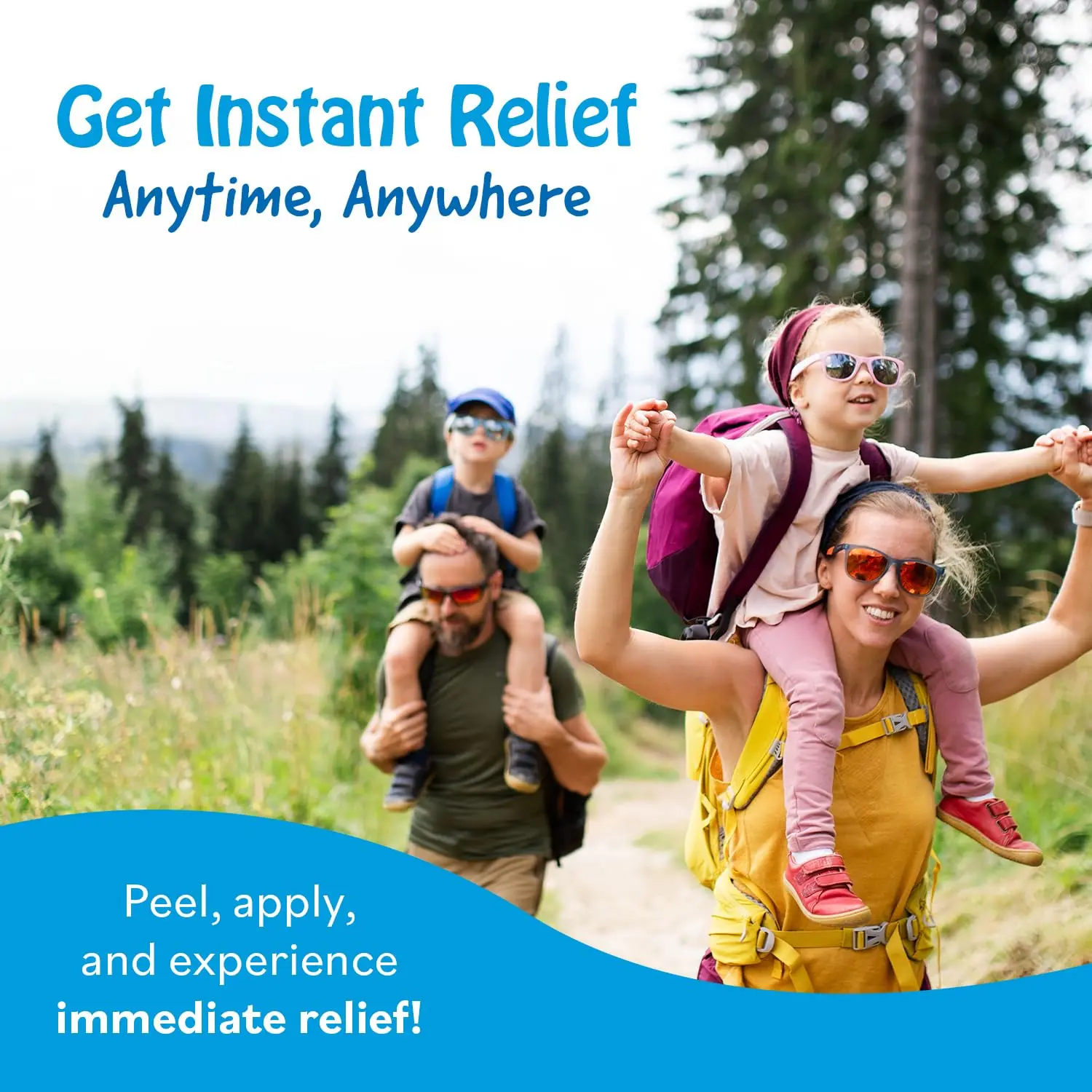 These are Moskinto bug bite relief patches from Apaloo Corp, designed to soothe itching and swelling for both kids and adults.