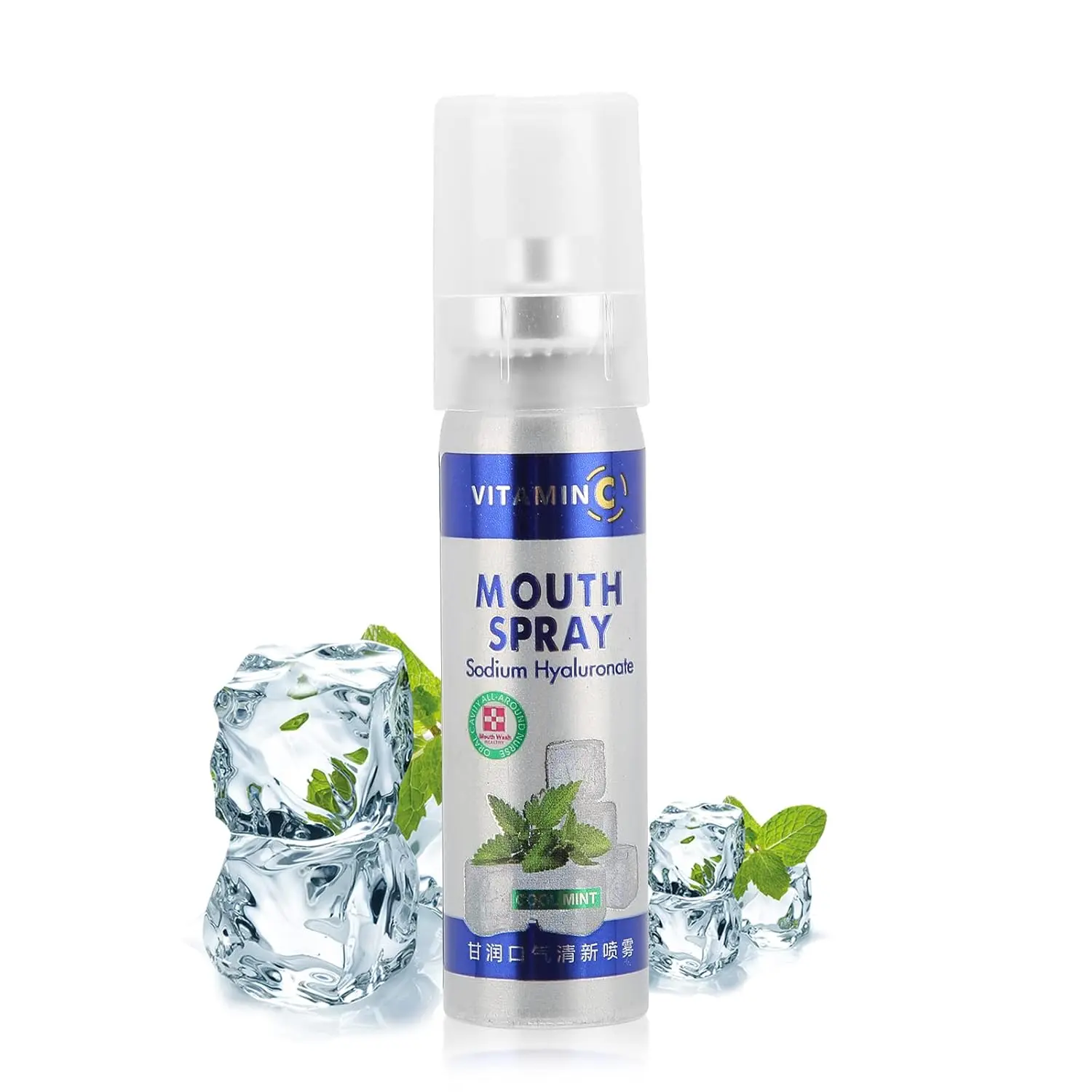 This mouth freshener spray uses a micro-atomizing nozzle to deliver a long-lasting fresh breath, perfect for travel, work, and dates.
