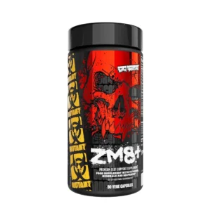 This is a bottle of MUTANT CORE SERIES ZM8+ dietary supplement containing 90 capsules.