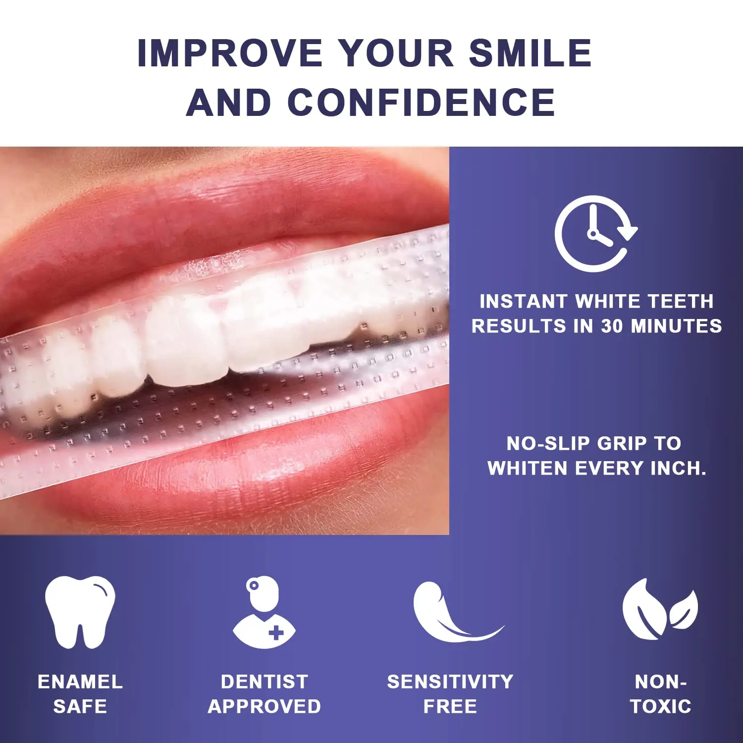 MySmile teeth whitening strips offer a gentle and effective way to brighten your smile at home, even with sensitive teeth, using a enamel-safe formula.