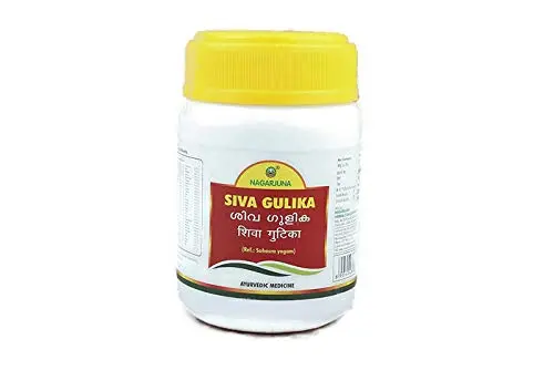 This is a pack of 50 Nagarjuna Shiva Gulika tablets based on Sahasra Yogam, accompanied by free Pachak Methi.