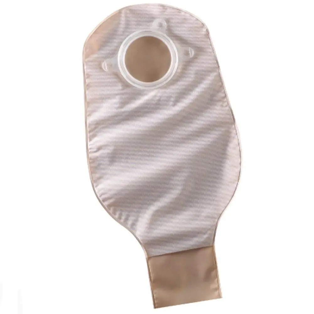 Convatec Natura DR pouch ostomy bag, 10 inches in size, providing a secure and comfortable fit for ostomy care.