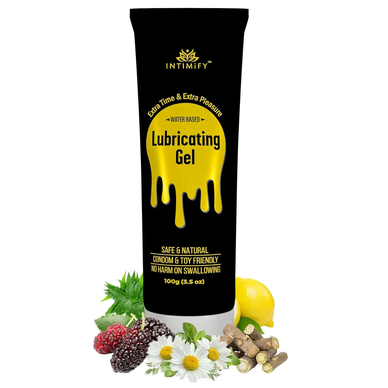 All natural Ayurvedic lubricating gel, specifically designed for men's intimate use.