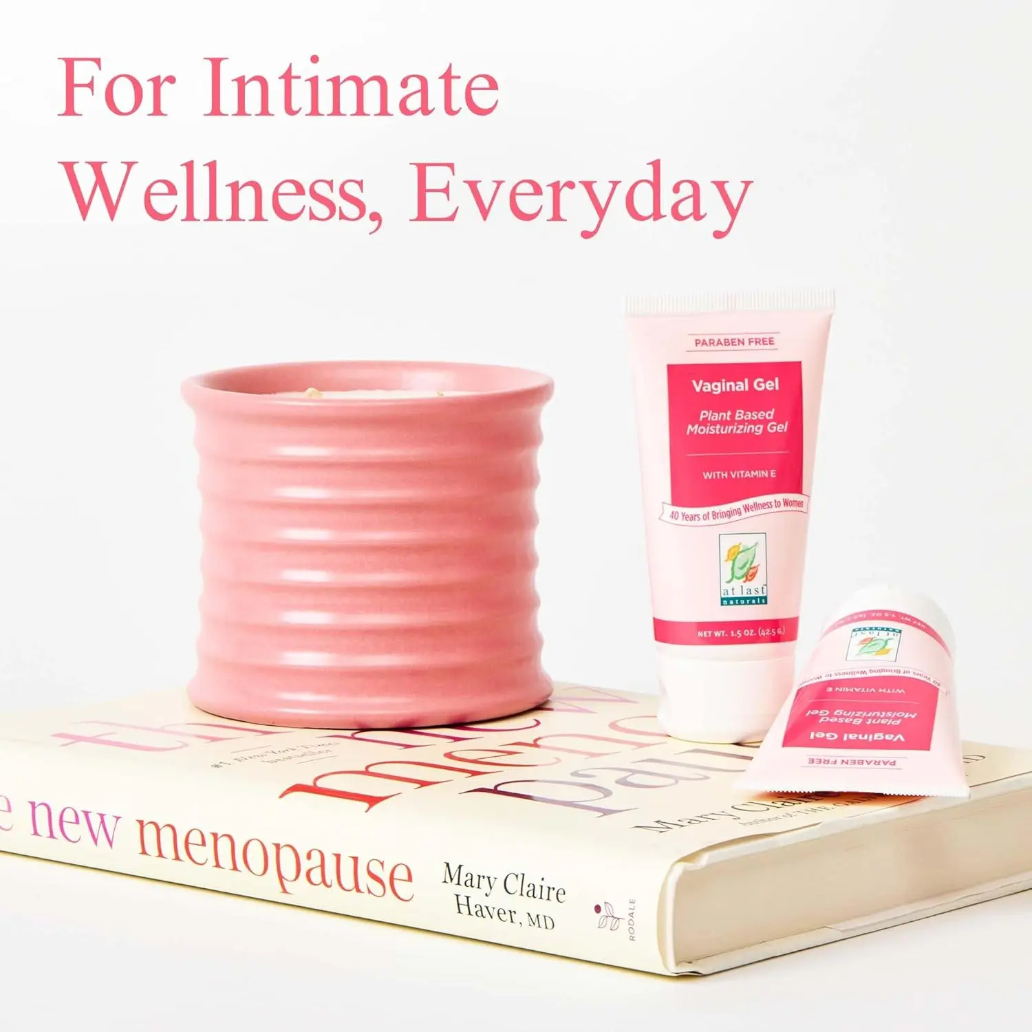 At Last Naturals vaginal gel moisturizer is designed to perfection with good packaging for vaginal dryness.