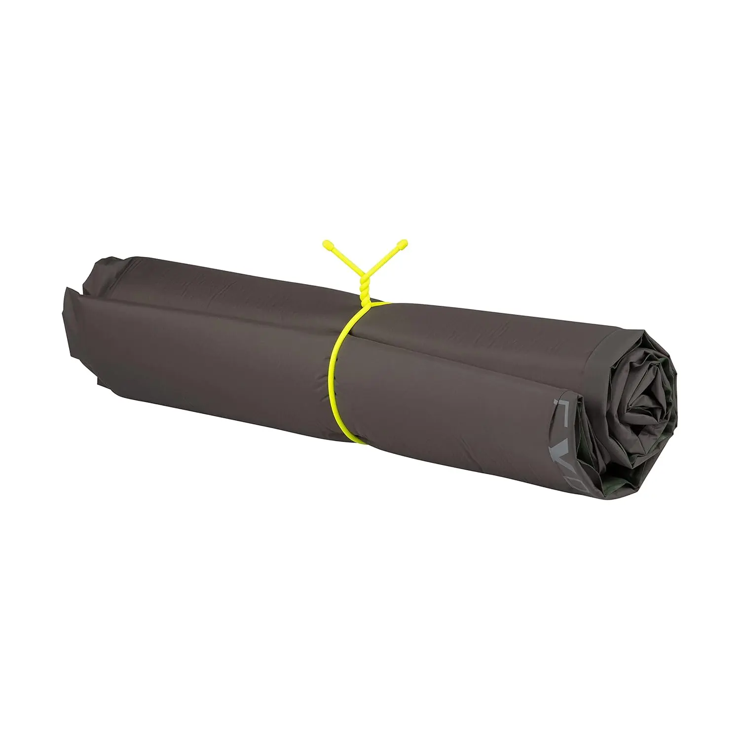 This image shows a two-pack of neon yellow 32-inch Nite Ize Gear Ties, durable and reusable twist ties with a strong wire inside for thousands of uses at home, on trips, and on boats.