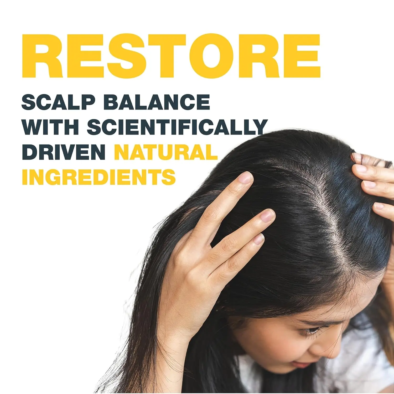 Nizoral Scalp Tonic provides leave-on relief for itchy and irritated scalps, supporting the microbiome and scalp barrier with its soothing, fragrance-free formula.