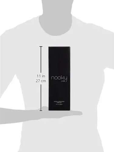 A 32oz bottle of Nooky Lube, a water-based personal lubricant made in the USA for men and women.