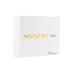 Novashine teeth whitening kit with advanced blue LED light helps achieve a gloss white smile safely and effectively.