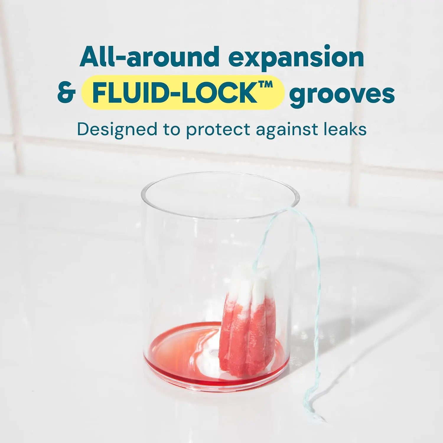 o.b. Original multi-pack tampons in regular, super, and super plus absorbencies offer locked-in leak protection with fluid-lock grooves and expand to fit your natural shape without an applicator.