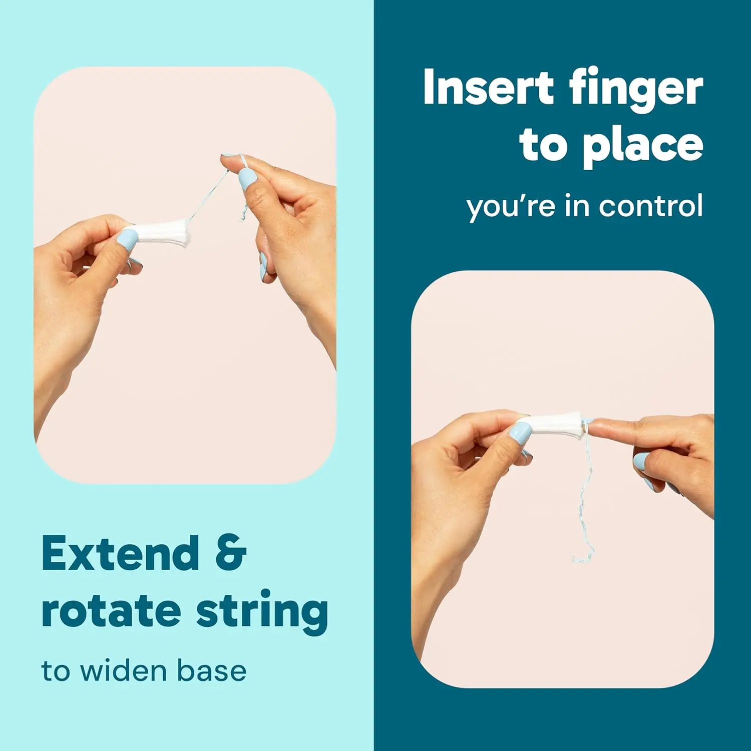 o.b. Original multi-pack tampons in regular, super, and super plus absorbencies offer locked-in leak protection with fluid-lock grooves and expand to fit your natural shape without an applicator.