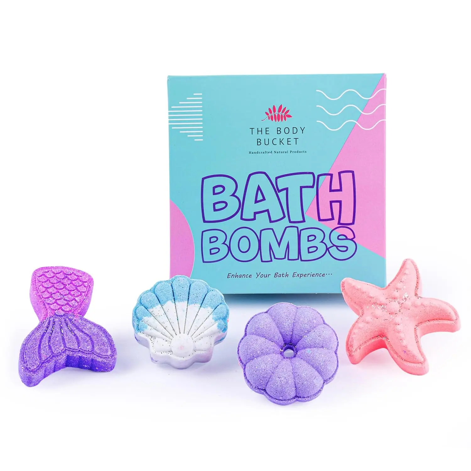 These handcrafted bath bombs offer a relaxing ocean breeze fragrance for a moisturizing and colorful bath experience, gentle and safe for all skin types.