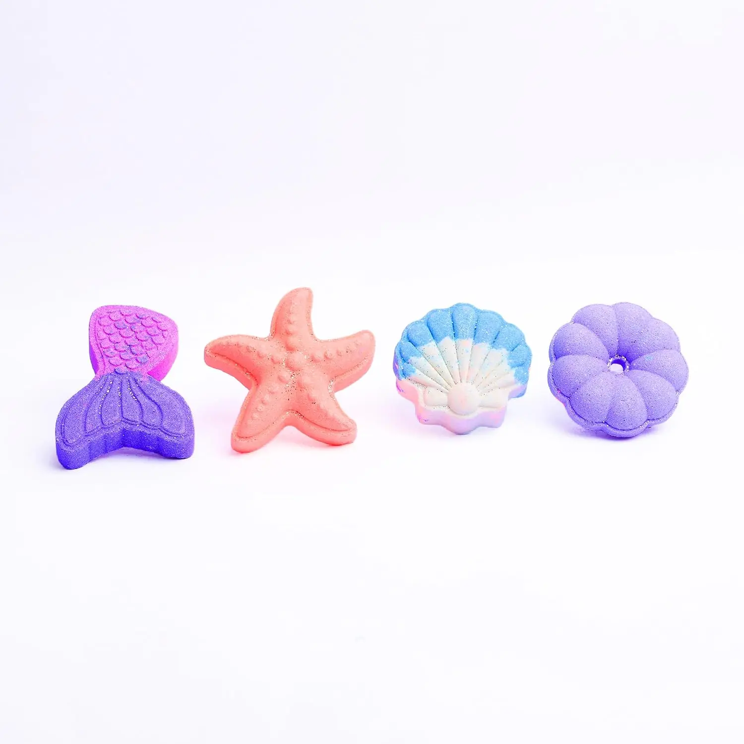 These handcrafted bath bombs offer a relaxing ocean breeze fragrance for a moisturizing and colorful bath experience, gentle and safe for all skin types.